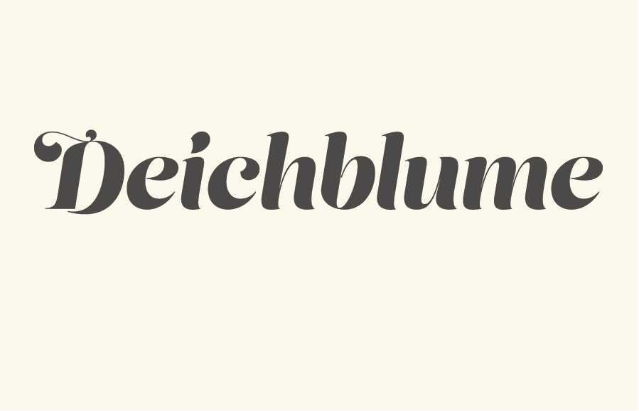 Deichblume Überschrift